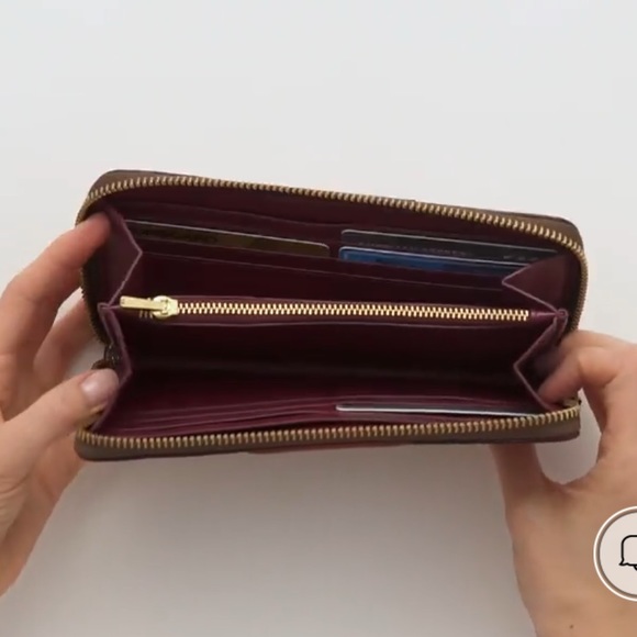 NWT Coach Signature Canvas and Leather Wallet - Picture 5 of 11